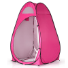 Portable Outdoor Pop-up Toilet Dressing Fitting Room Privacy Shelter Tent Pink