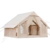 Inflatable Tent for Camping 4-6 Person Glamping Tent with Pump Easy Set up