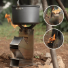 Ultra - Portable Outdoor Stove, 4.53×2.17×7.09 Inches Compact Size, 613g Lightweight for Backpacking