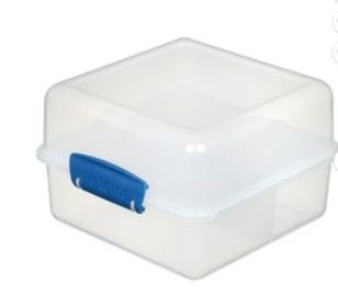 Sistema To-Go 5.9 Cup Lunch Cube Plastic Food Storage Containers