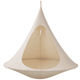 Single Ufo Hammock Waterproof Outdoor Garden-It Is Forbidden To Sell On The Temu Platform (Color: White)